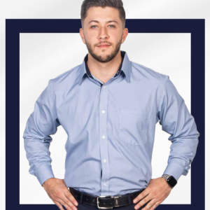 Camisa Formal Manga Larga para Caballero 
