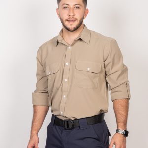 Camisa Columbia Manga Larga Premium Hombre